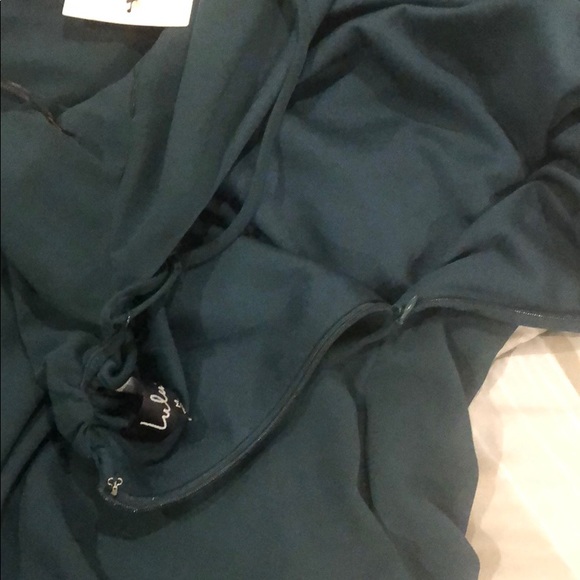 Gorgeous Lulu’s dark green maxi dress - Picture 8 of 8